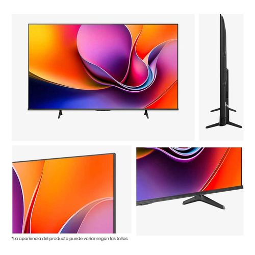 Pantalla Hisense smart tv 43P negro 43a65nv