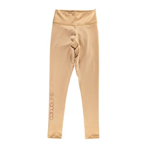 Malla deportiva Cocolime beige para dama CCL LEG 03B