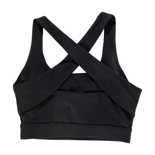 Top deportivo Hexagon Performance negro para dama AT3289