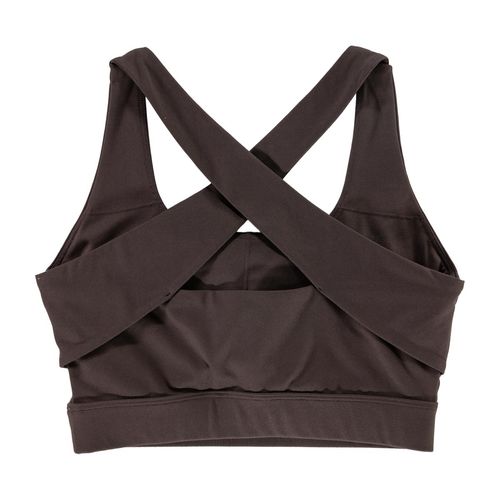 Top deportivo Hexagon Performance café para dama AT3289