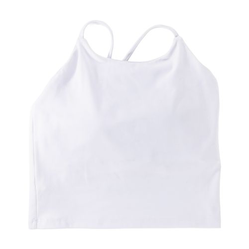 Top deportivo Hexagon blanco para dama 1123