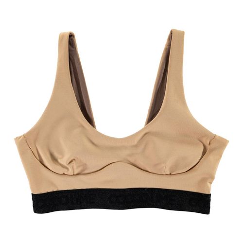 Top deportivo Cocolime beige para dama CCL TOP BRA 02