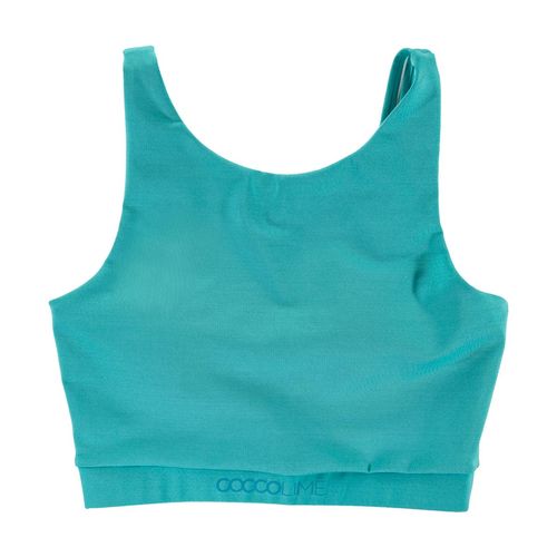Top deportivo Cocolime azul para dama CCL TOP 04A