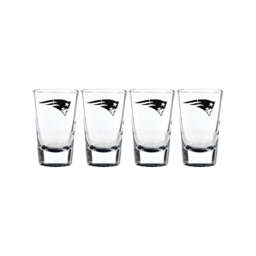 Set de vasos tequileros NFL transparente JTNFL-3050-NE