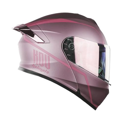 Casco Abatible Kov rosa mediano waves
