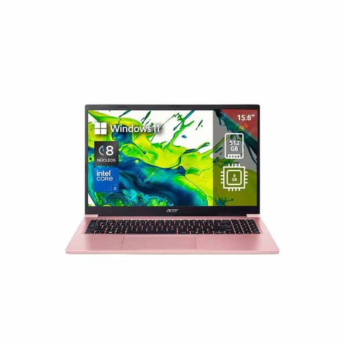 Laptop Acer aspire lite 15 rosa nx.d8kal.001