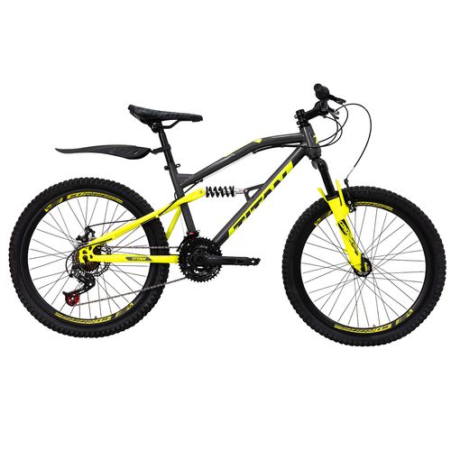 Bicicleta Veloci Titan Rodada 24 Gris Urbana