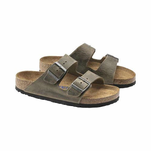 Sandalia casual Birkenstock khaki para caballero 1019313