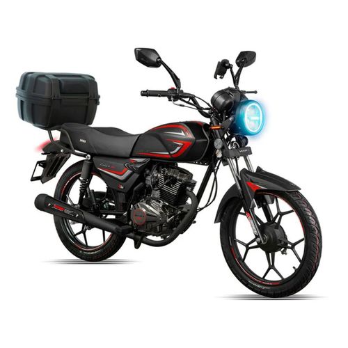 Motocicleta de trabajo Veloci negro black hawk 200 CC 2026