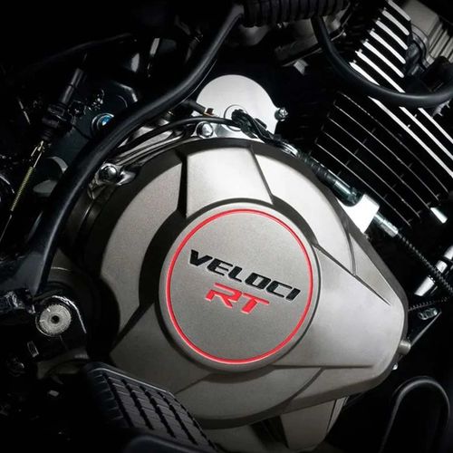 Motocicleta de trabajo Veloci negro black hawk 200 CC 2026