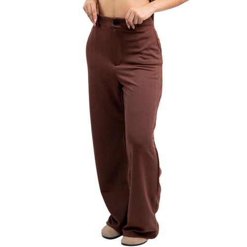Pantalón para dama Punto Sole café  PS-PANT-04