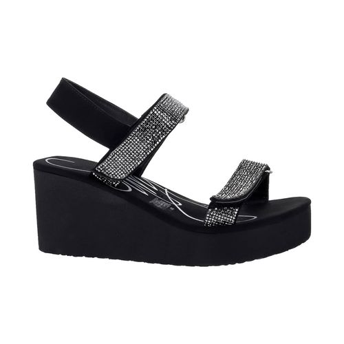 Sandalia Sary negro para dama 5339