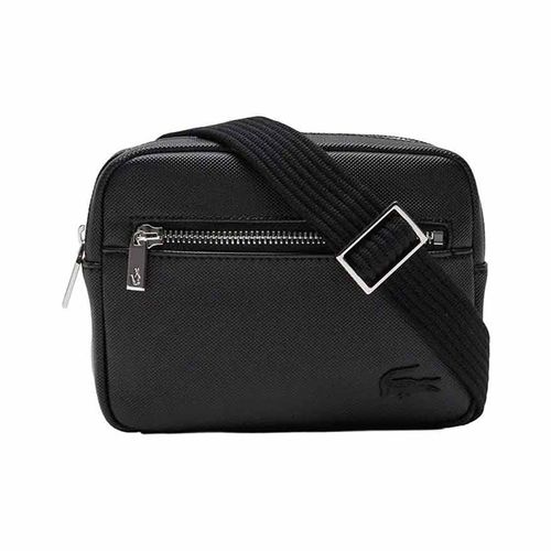 Mariconera Lacoste para caballero negro nh4588hc