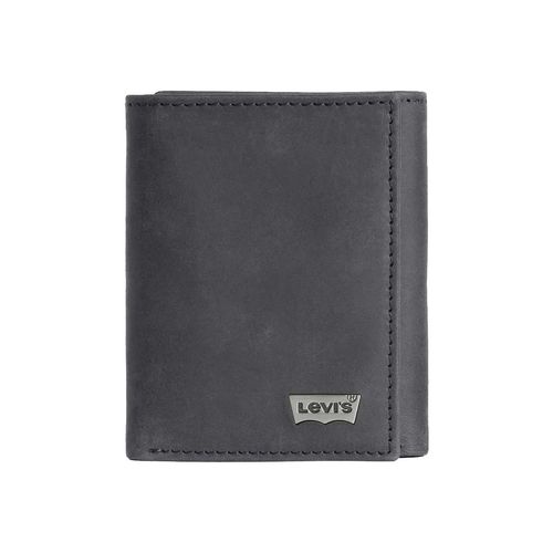 Cartera triple Levi's para caballero negro 87524-0079