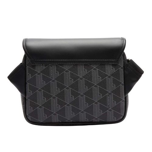 Mariconera Lacoste para caballero negro nh3787lx_h45