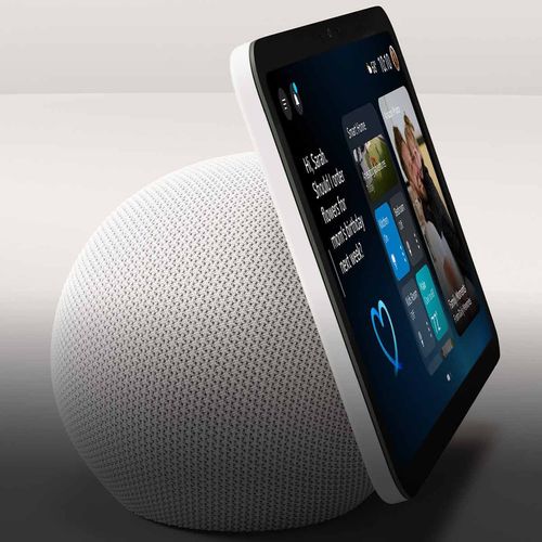 Asistente de voz Amazon echo show 8 blanco b0dc93k4nw