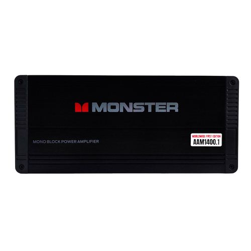 Amplificador para auto Monster  negro aam1400.1