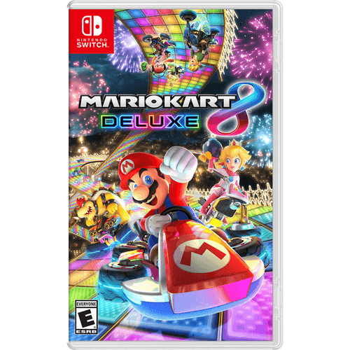 Videojuego super mario kart 8 deluxe switch