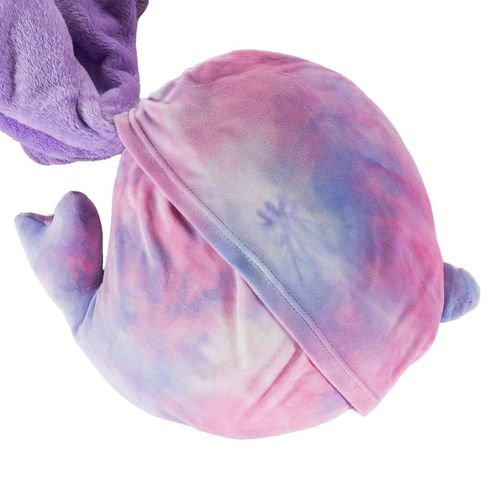 Almohada con frazada narval Jake And Friends morado NARWHAL