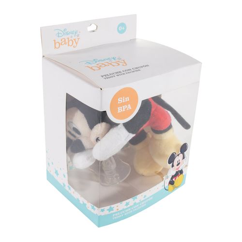 Chupón clip  Mickey multicolor MKB001-PF003A