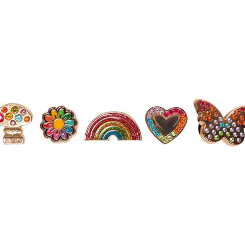 Pack de 5 Charms Rainbow Elvtd Festival Crocs multicolor 10013261