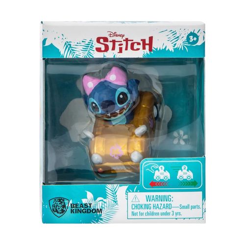 Figura Stitch auto amarillo multicolor st auto
