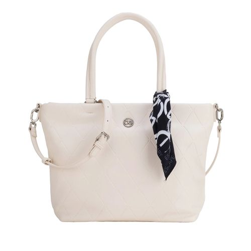 Bolso hobo Cloe blanco para dama 2blcp26152
