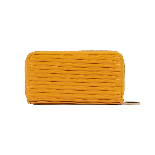 Cartera casual Crabtree amarillo para dama e3782