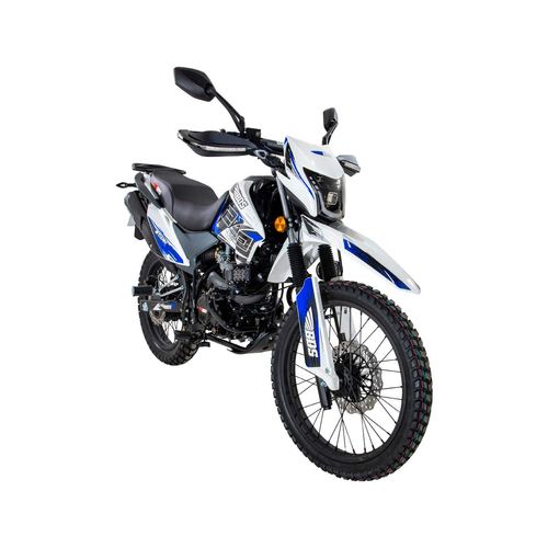 Motocicleta doble propósito Bds blanco stark 220 CC 2026