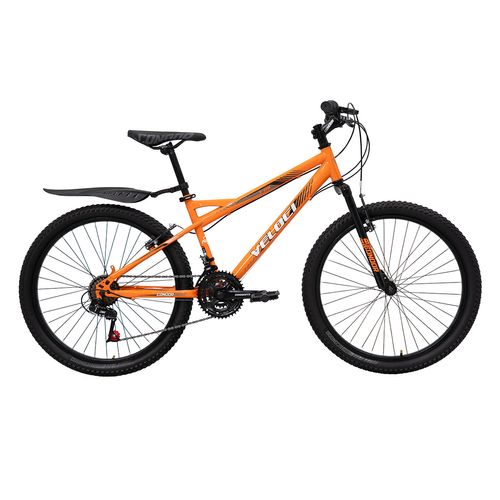 Bicicleta Veloci TRX M/Rig Rodada 24 Naranja De Montaña