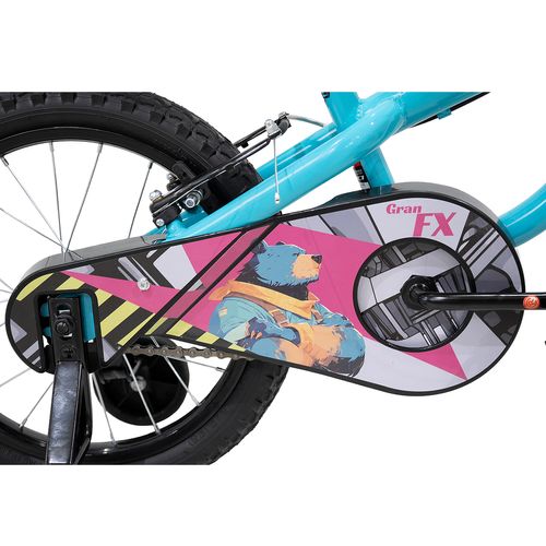 Bicicleta Veloci Gran FX BMX Rodada 16 Azul Infantil