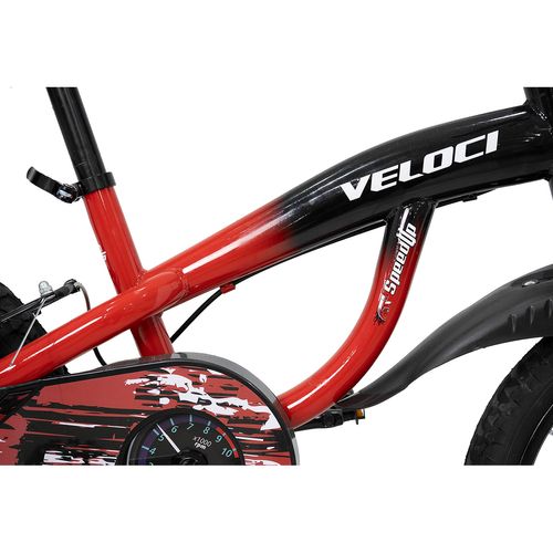 Bicicleta Veloci Speed Up BMX Rodada 16 Rojo Infantil