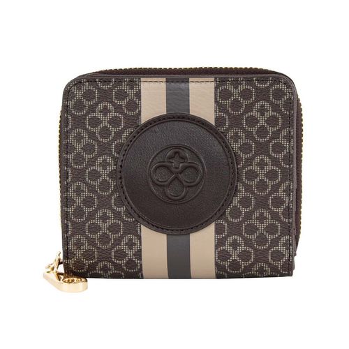 Cartera mini plegable Jaime Ibiza café para dama ji 662