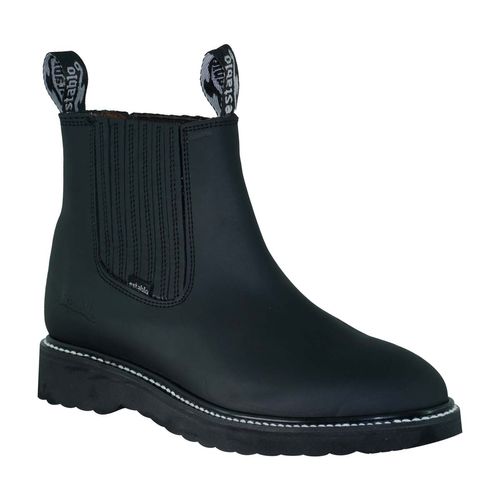 Bota casual Establo negro para joven 501