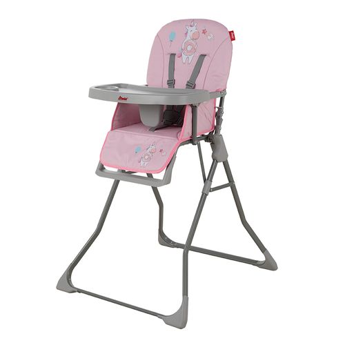 Silla alta plegable Dbebé Light Rosa