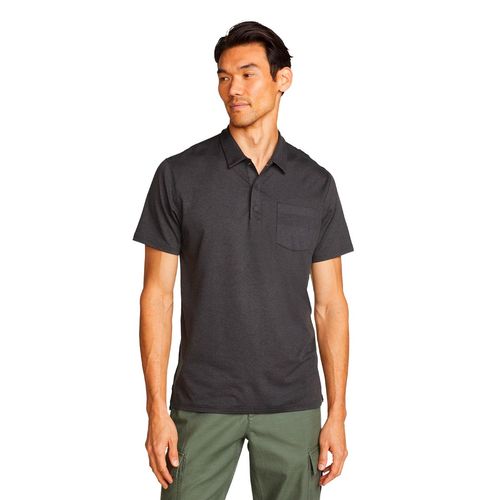 Playera tipo polo Eddie Bauer gris para caballero EB29-1668