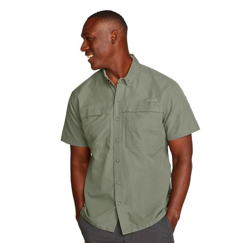 Camisa Eddie Bauer verde para caballero EB29-1685