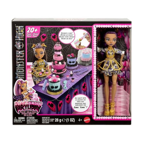 Muñeca Monster High cumpleaños de draculaura multicolor jbg78