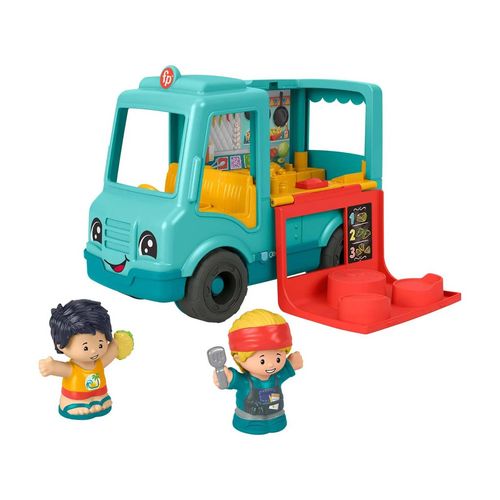 Camión de comida Fisher Price para bebé azul jgx15