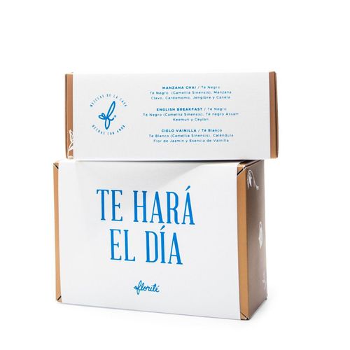 Kit de té Florite 12 pirámides kit te hara el