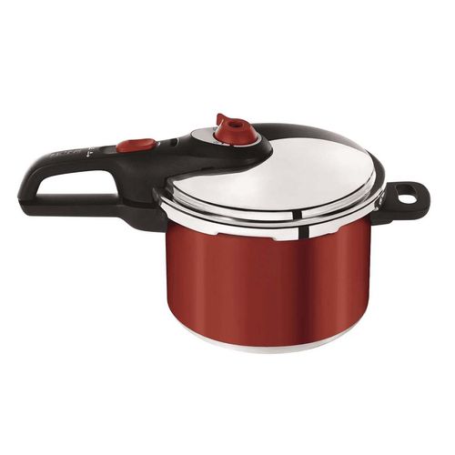 Olla de presión Tefal 6 qt rojo p2624632