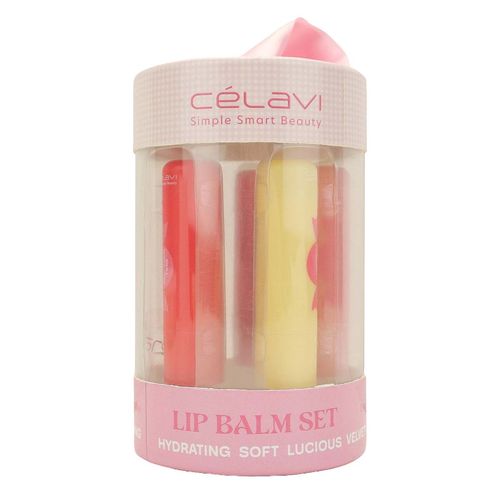 Set de labiales Celavi 5 pzas multicolor 60079