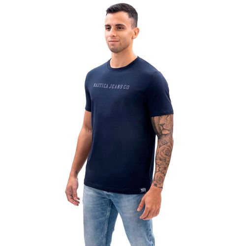 Playera para caballero Nautica Jeans azul V47984-4VN