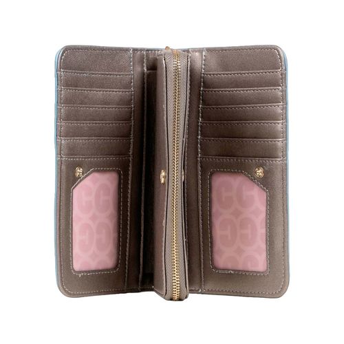 Cartera casual Crabtree azul para dama e3850