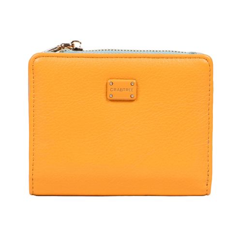 Cartera casual Crabtree amarillo para dama e3846