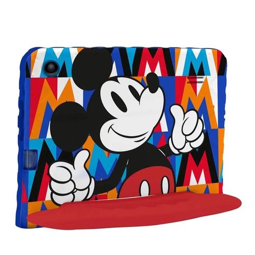 Kit de tablet Multilaser con audífonos y mochila mickey mouse rojo nb640
