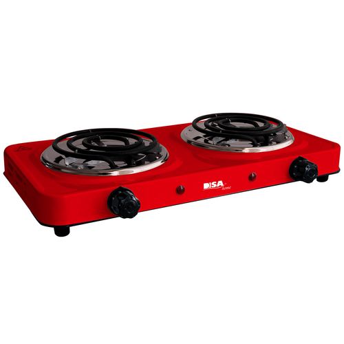 Parrilla eléctrica 2t Disa home rojo 19010162