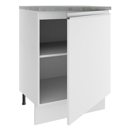 Gabinete bajo Madesa 60cm blanco glamy