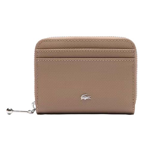 Cartera casual Lacoste café para dama nf4764dz