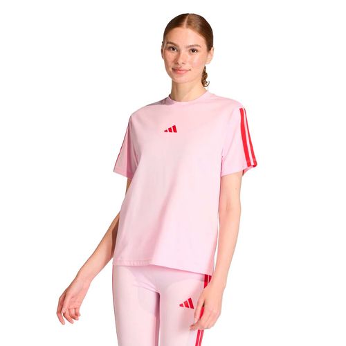 Playera deportiva para dama Adidas rosa KC5199